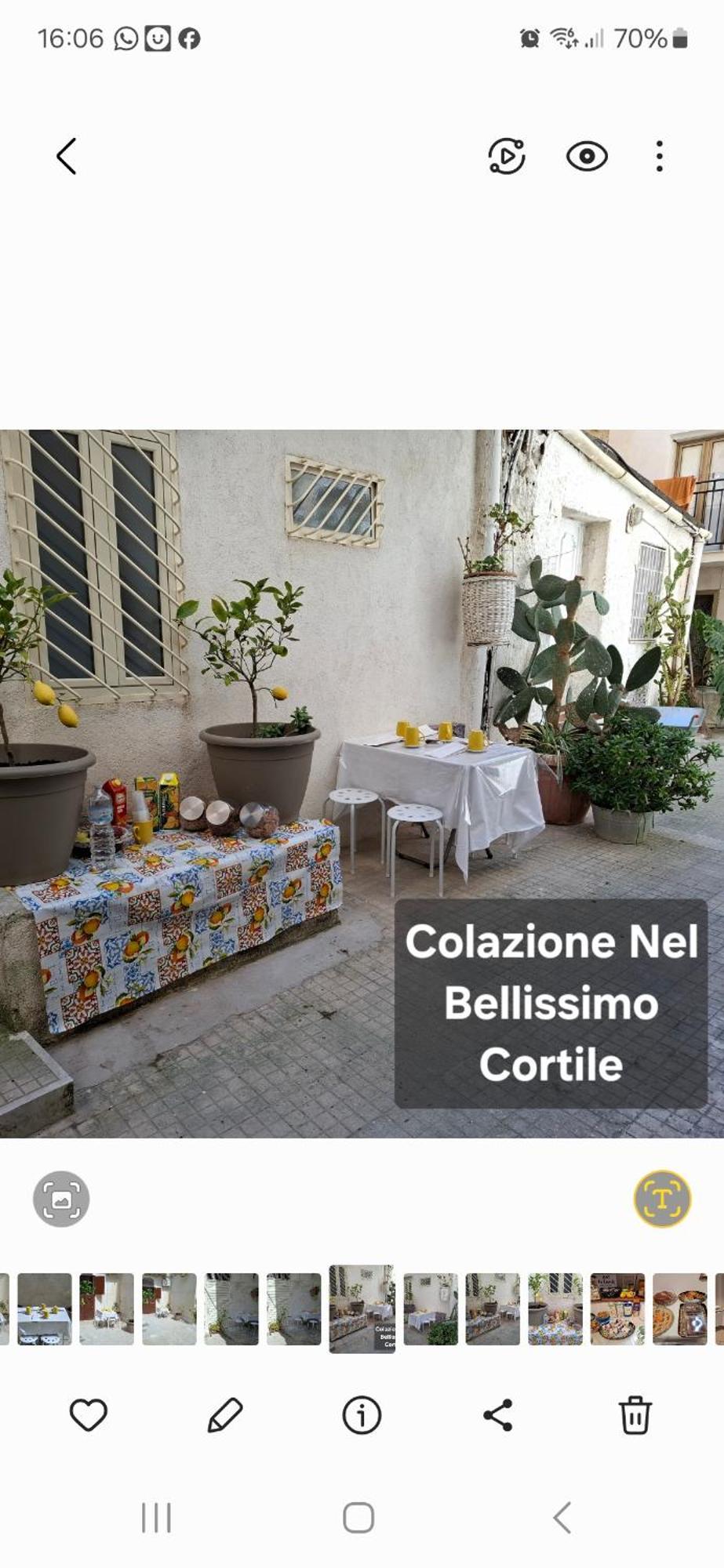B&B Le Lumie "Il Cortiletto Del Centro" Агридженто Экстерьер фото